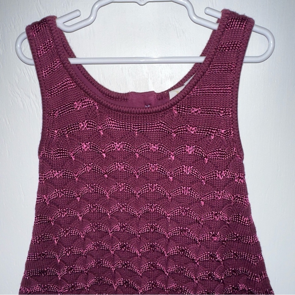 MATILDA JANE Paint by Numbers Grape Leaf Boho Crochet Dress GIRLS 4 - Picture 2 of 8